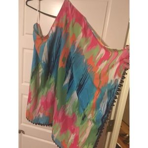 Mud Pie one shoulder dress